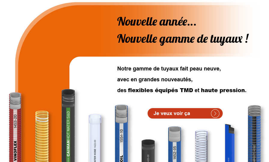 Nouvelle gamme de tuyaux Netraccord